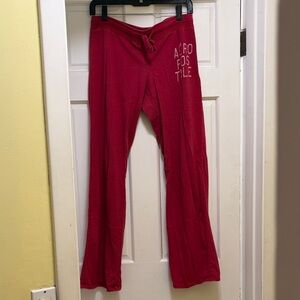 Aeropostale Women’s Red Loungepants